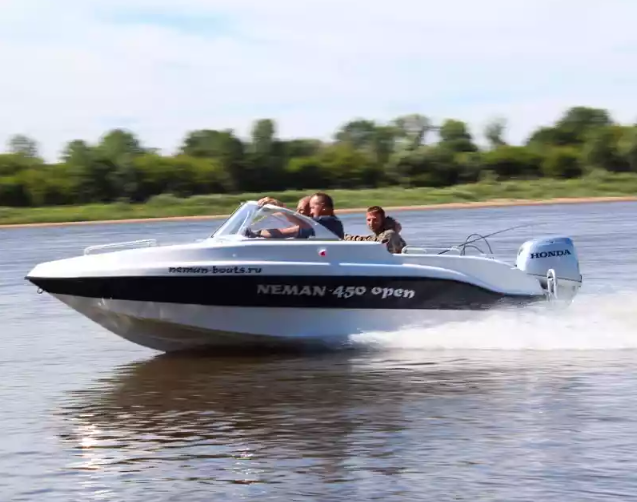 Стеклопластиковый катер Neman-450 Open в Калуге