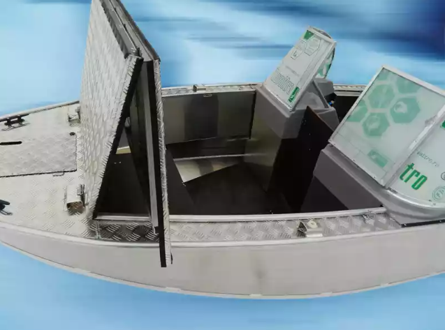 Алюминиевый катер Wyatboat-430T DCM Трансформер в Калуге