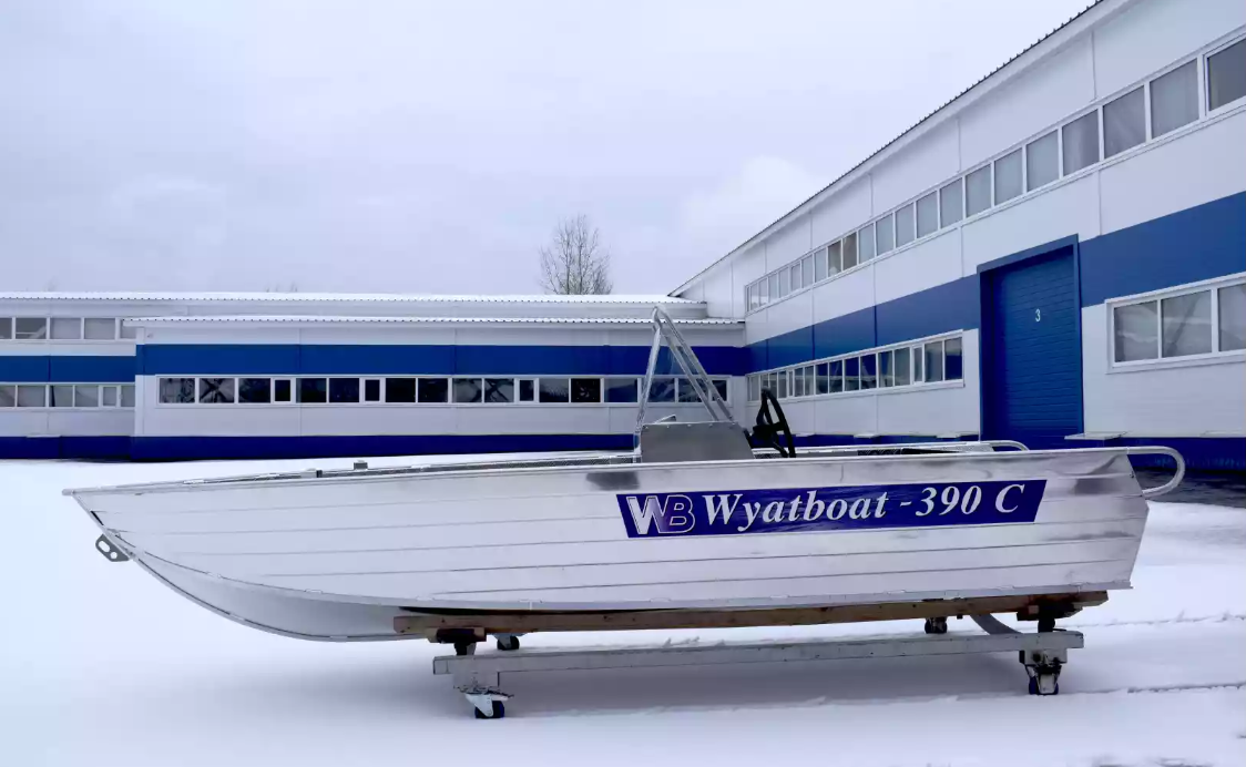 Алюминиевая лодка Wyatboat-390 C в Калуге