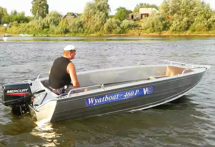 Алюминиевая лодка Wyatboat-460 P в Калуге