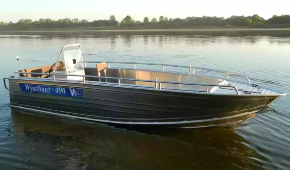 Алюминиевый катер Wyatboat-490 C в Калуге
