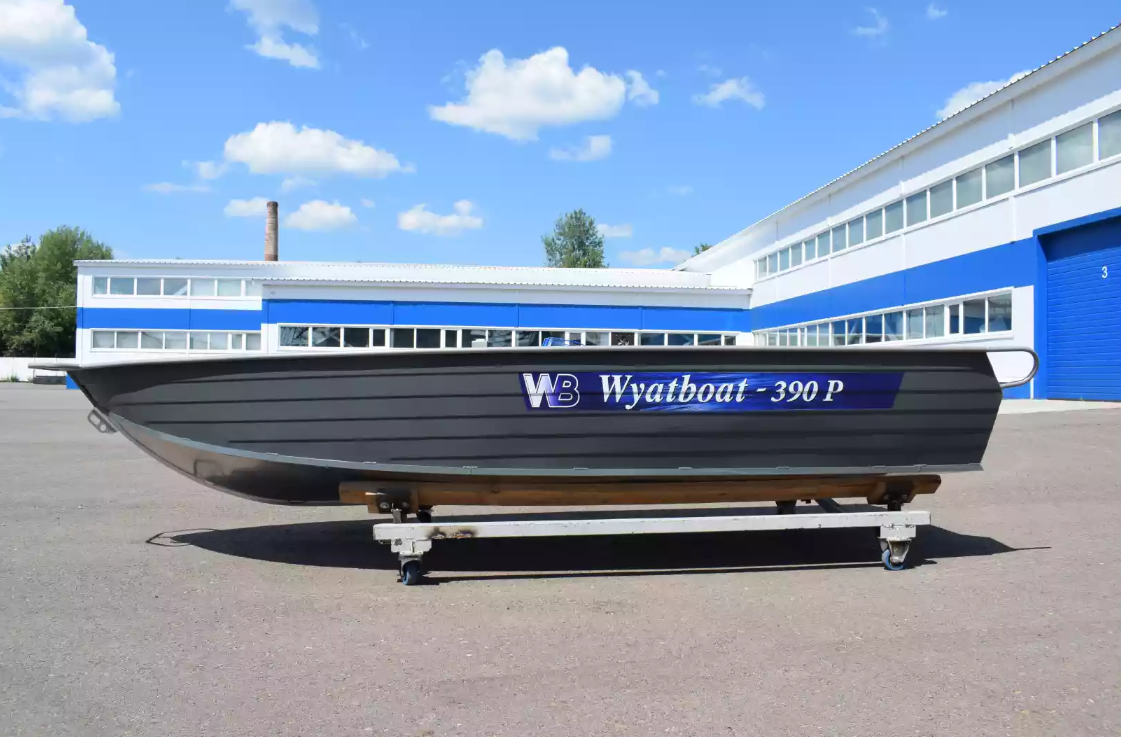 Алюминиевая лодка Wyatboat-390Р Fish в Калуге