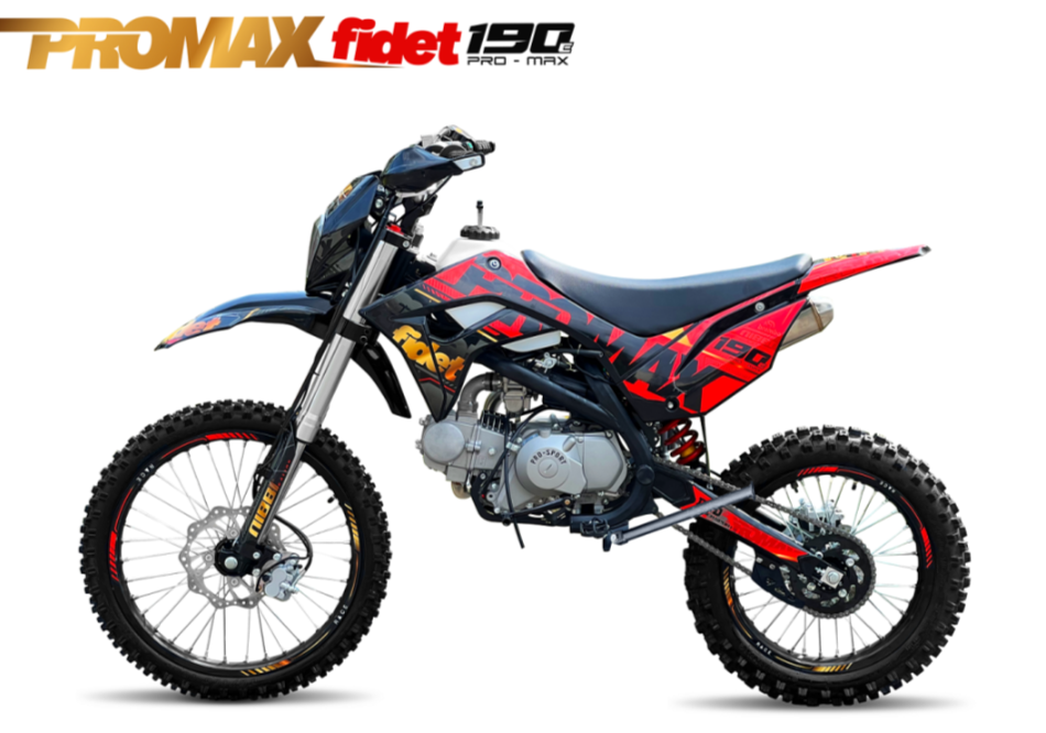 Мотоцикл (питбайк) PROMAX FIDET (ФАЙДЕТ) 190E MAX PRO LUX 19/16 в Калуге