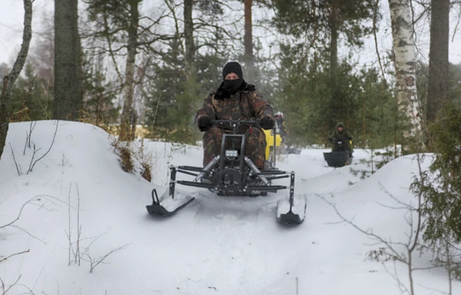 Мотобуксировщик РЫБАК PKD. PSD 17 л.с. (длинная база 1430мм) в Калуге