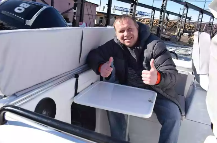 Комбинированный катер Neman-500 с каютой в Калуге