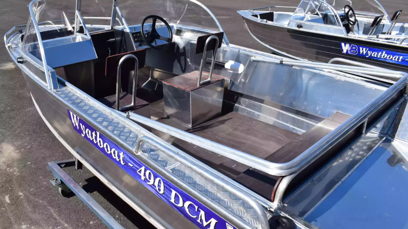 Алюминиевый катер Wyatboat-490 DCM в Калуге