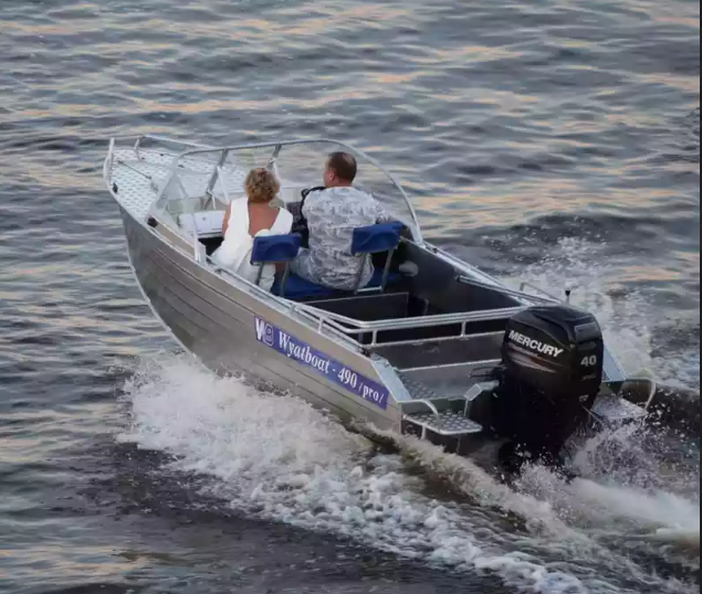 Алюминиевый катер Wyatboat-490 Pro в Калуге