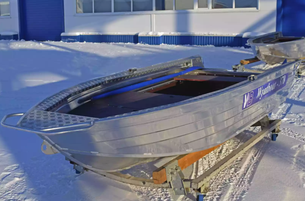 Алюминиевая лодка Wyatboat-370 Р FISH в Калуге