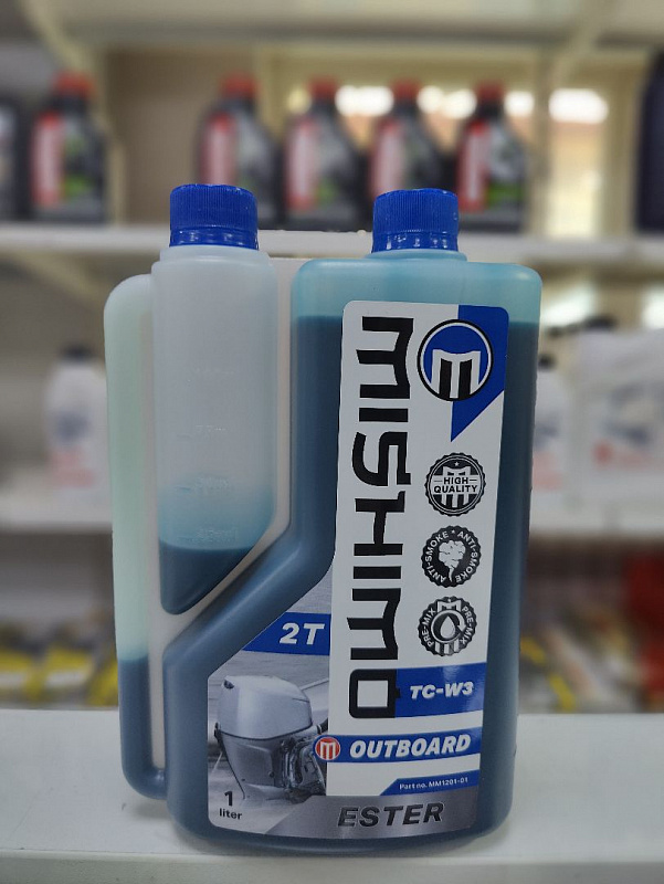 Масло MISHIMO 2T OUTBOARD (ESTER) полусинтетика 1 л в Калуге
