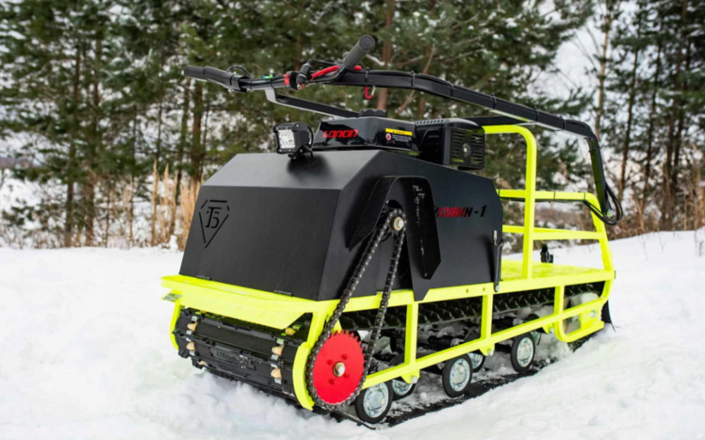 Мотобуксировщик Бурлак ХОЗЯИН-1 (капот металл) в Калуге