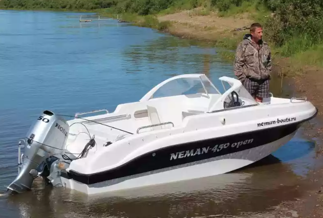 Стеклопластиковый катер Neman-450 Open в Калуге