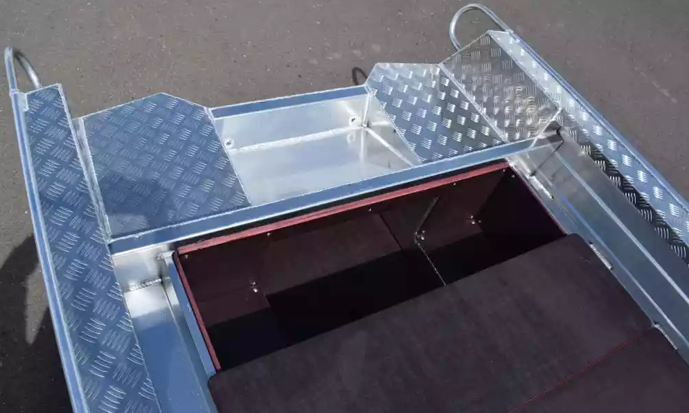 Алюминиевая лодка Wyatboat-390Р Fish в Калуге
