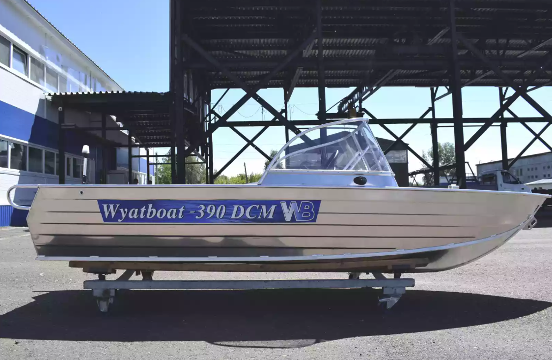Алюминиевая лодка Wyatboat-390 DCM в Калуге