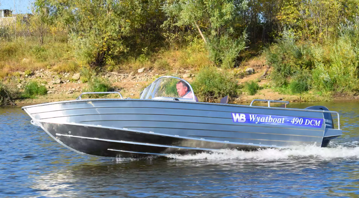 Алюминиевый катер Wyatboat-490 DCM в Калуге