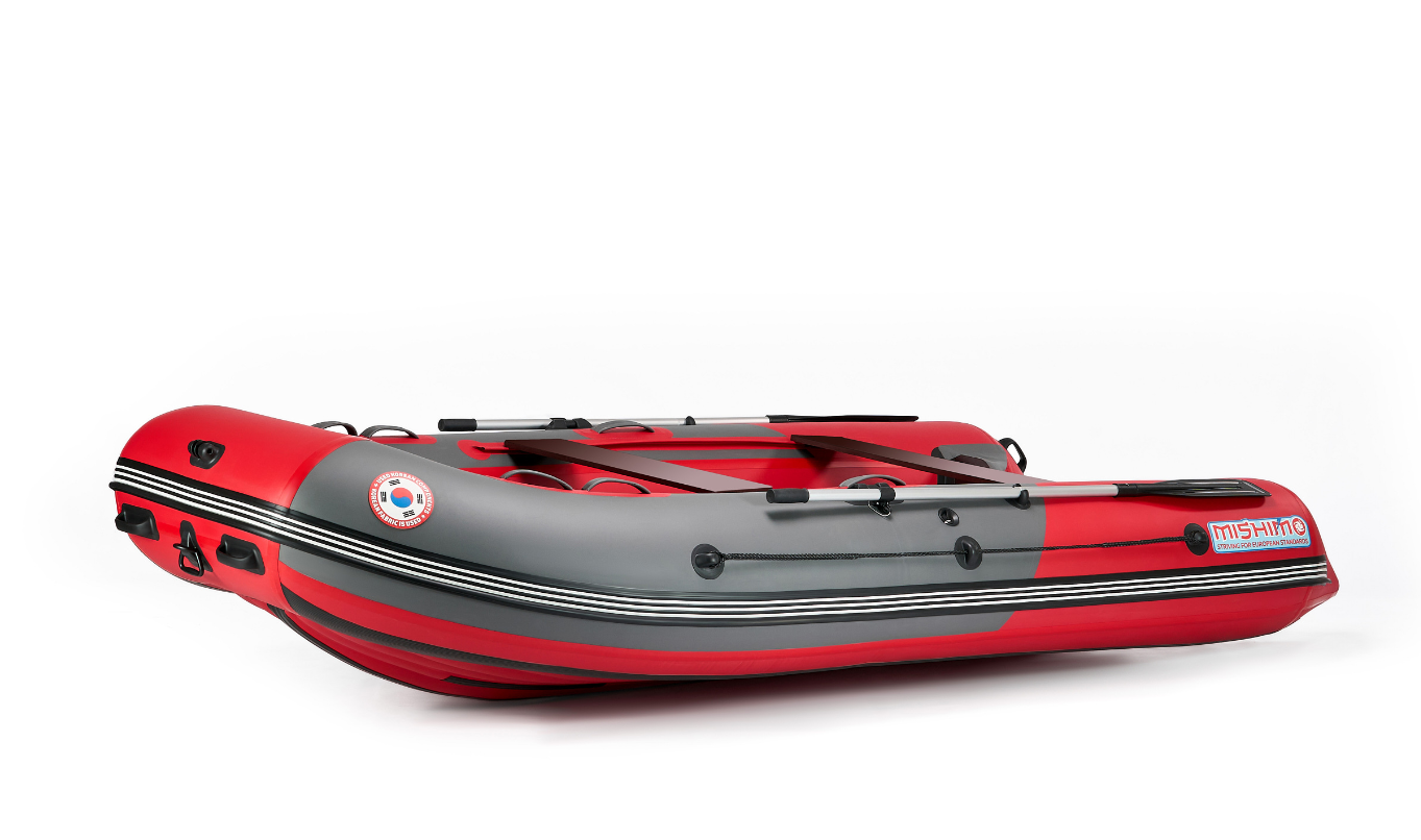 КОМПЛЕКТ ЛОДКА MISHIMO PRO 350 + ЛОДОЧНЫЙ МОТОР MARLIN MP 9.9 (15) AMHS PROLINE в Калуге