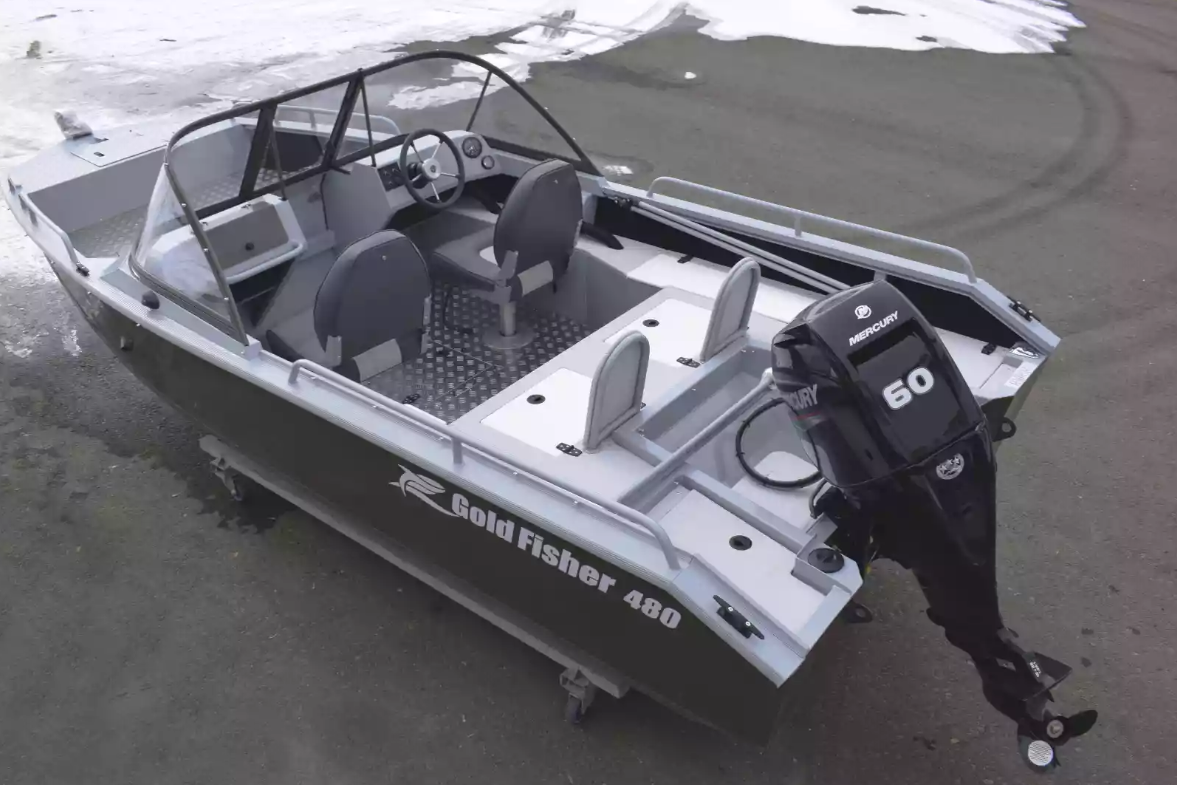 Алюминиевый катер Gold Fisher 480 DCM FISH в Калуге