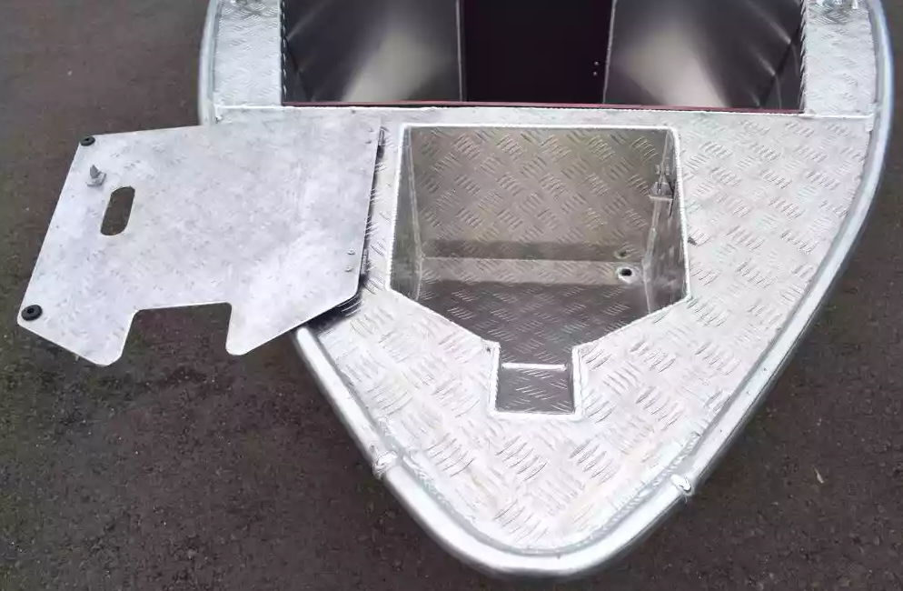 Алюминиевая лодка Wyatboat-390 DCM Увеличенный борт в Калуге