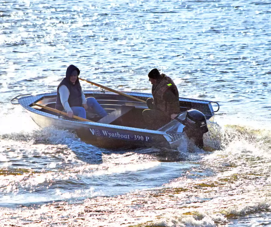 Алюминиевая лодка Wyatboat-390 P в Калуге