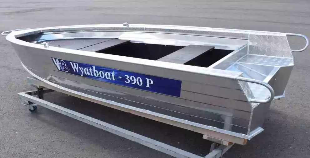 Алюминиевая лодка Wyatboat-390Р Fish в Калуге