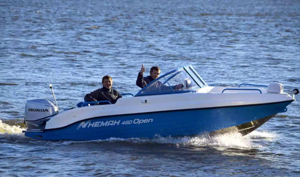 Комбинированный катер Neman-450 Open в Калуге
