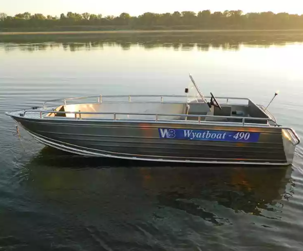 Алюминиевый катер Wyatboat-490 C в Калуге