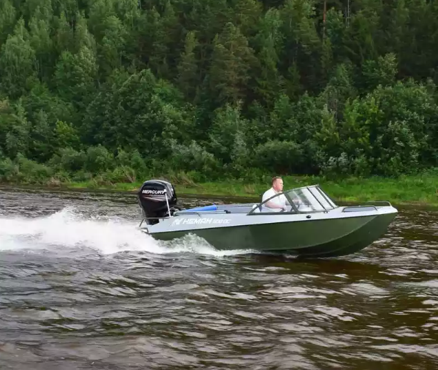 Алюминиевый катер Неман 500 DC водомёт в Калуге