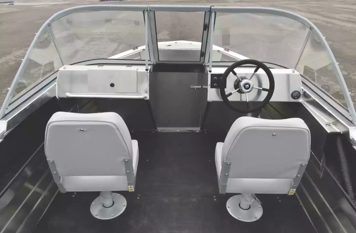 Алюминиевый катер Неман-450 DC NEW без покраски в Калуге