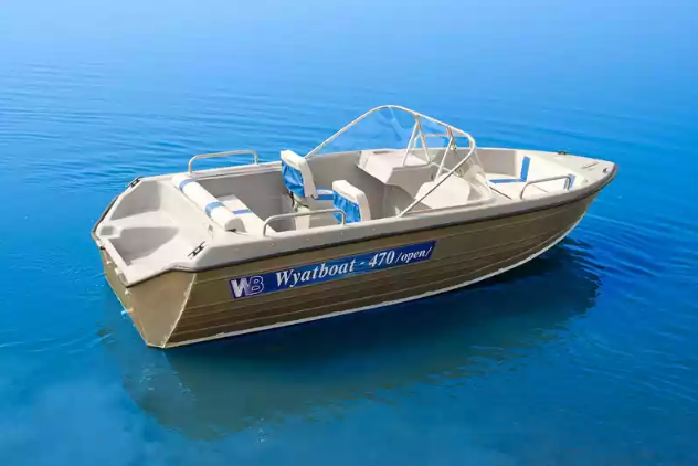 Комбинированный катер Wyatboat-470 Open в Калуге