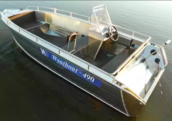 Алюминиевый катер Wyatboat-490 C в Калуге