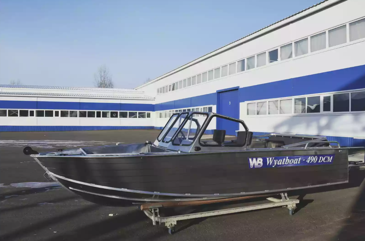 Алюминиевый катер Wyatboat-490 DCM Pro в Калуге