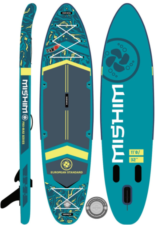 SUP (САП) Доска MISHIMO PRO-MAX Light Teal 12,6’ (385см) в Калуге