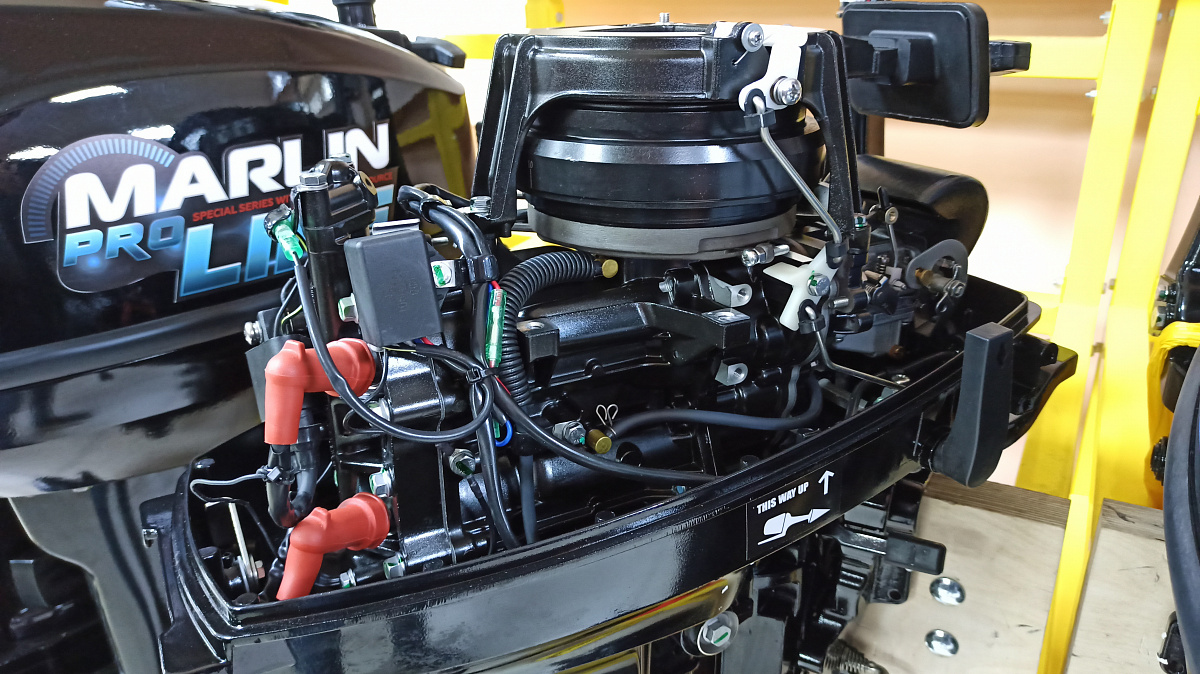 КОМПЛЕКТ Лодка MISHIMO PRO 350 + ЛОДОЧНЫЙ МОТОР MARLIN MP 9.9 (20) AMHS PRO в Калуге