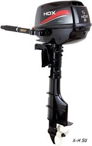 Лодочный мотор 4-х тактный HDX F 5 BMS в Калуге