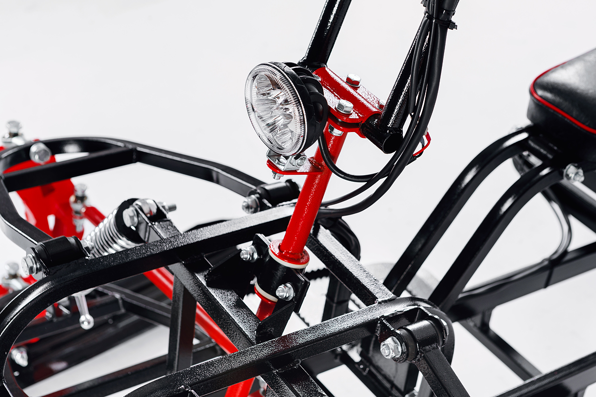 Лыжный модуль IKUDZO с подогревом ручек металлические лыжи в Калуге