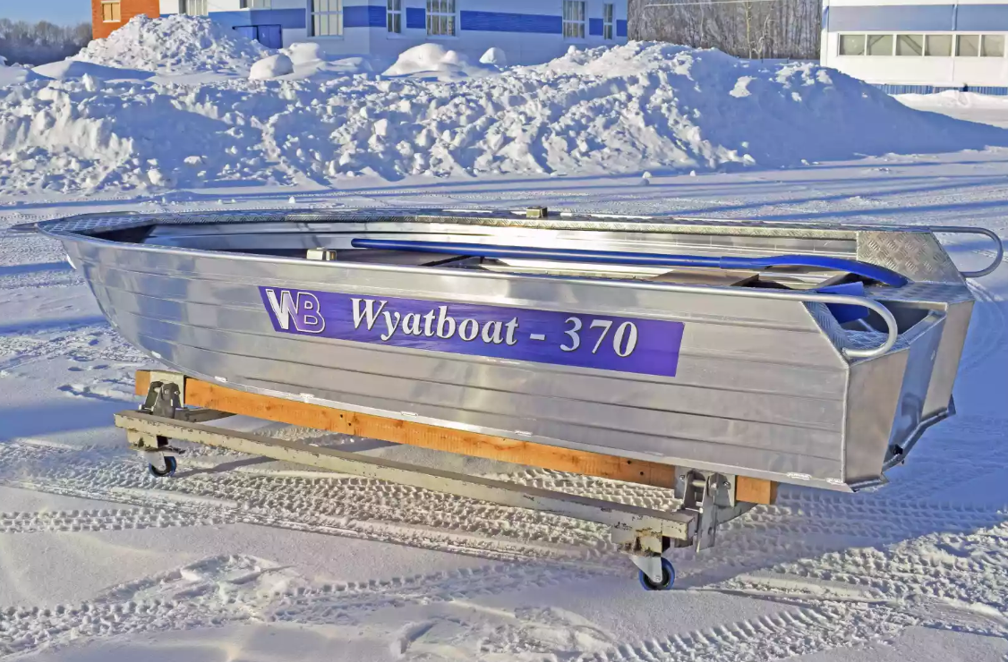 Алюминиевая лодка Wyatboat-370 Р FISH в Калуге