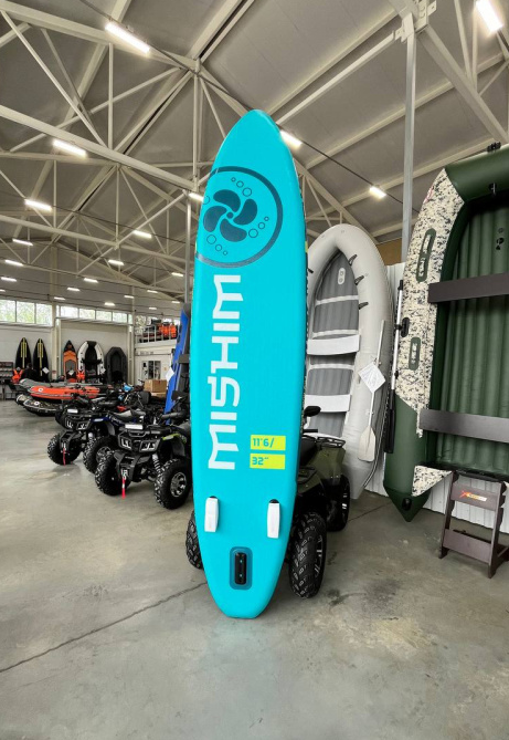 SUP (САП) Доска MISHIMO PRO-MAX Light Teal 12,6’ (385см) в Калуге