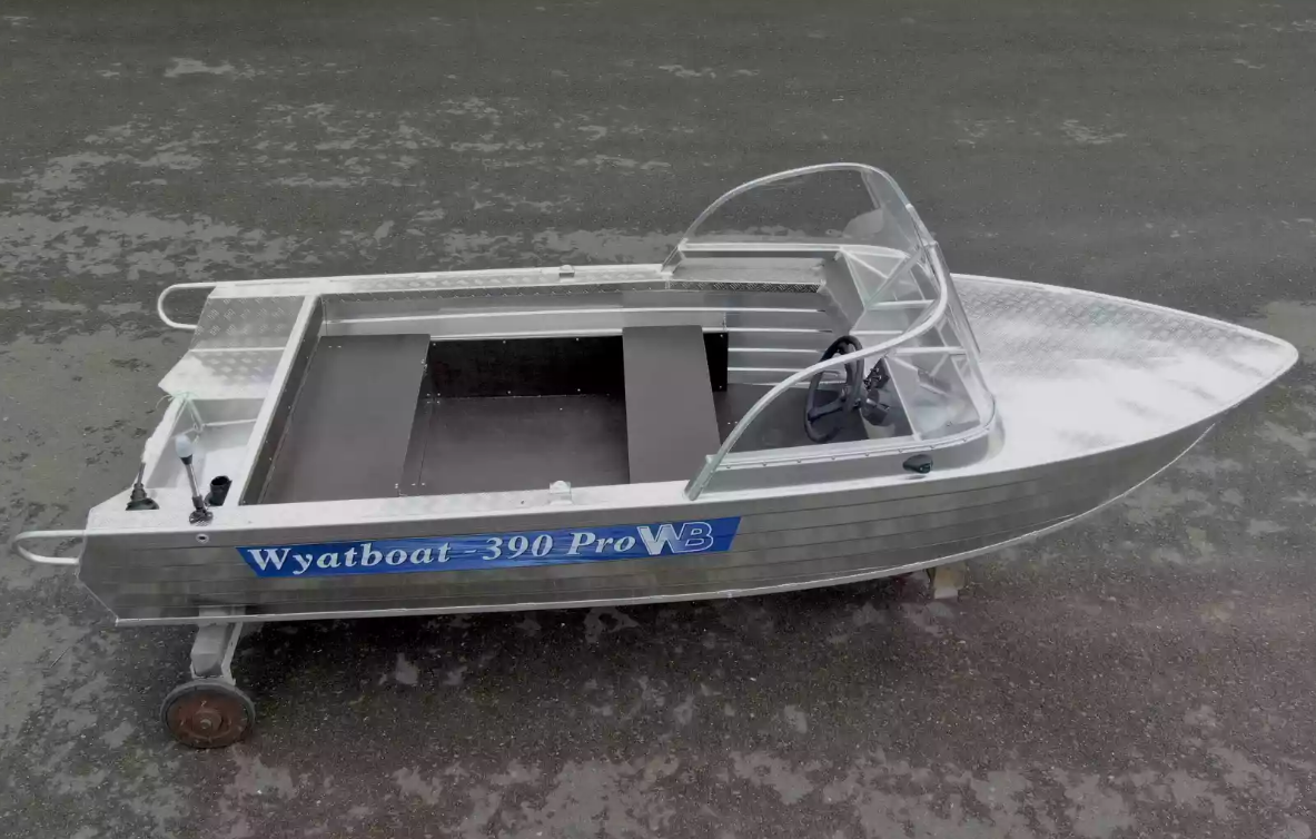 Алюминиевый катер Wyatboat-390 Pro в Калуге