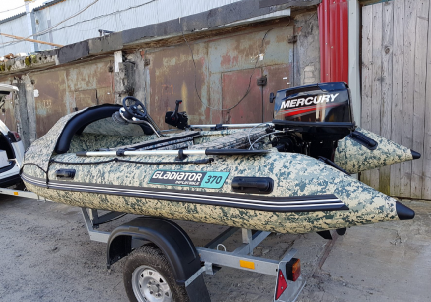 НАДУВНАЯ ЛОДКА GLADIATOR C370AL в Калуге