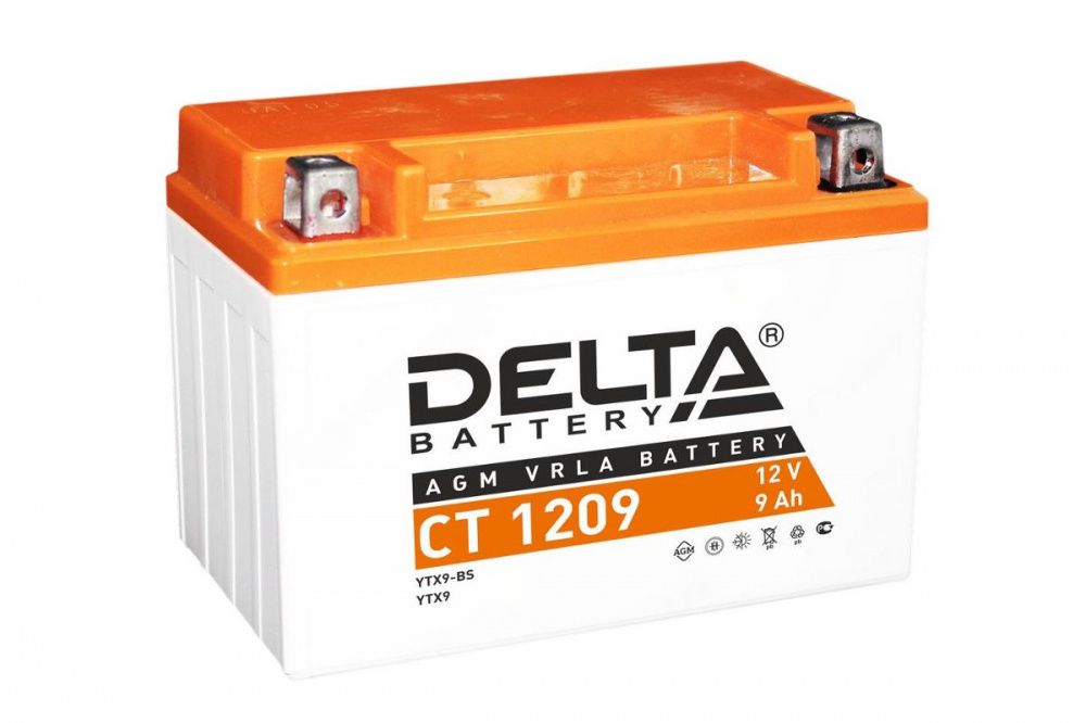 Аккумулятор Delta CT 1209 (12V / 9Ah) в Калуге