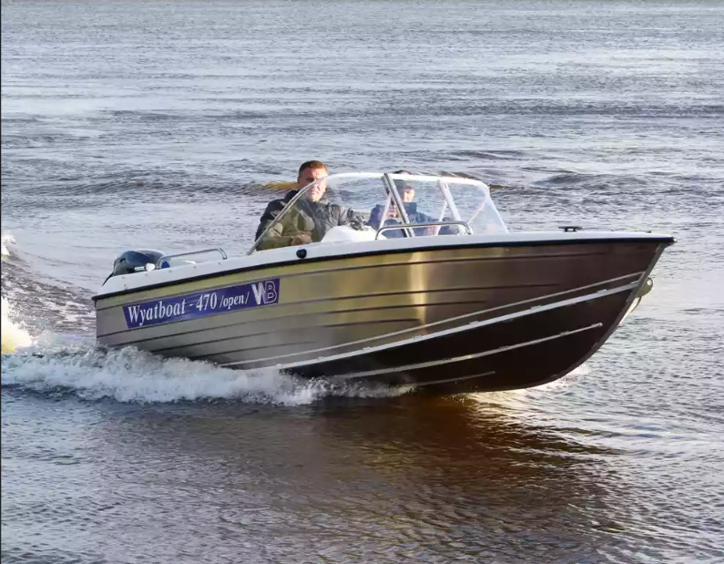 Комбинированный катер Wyatboat-470 Open в Калуге