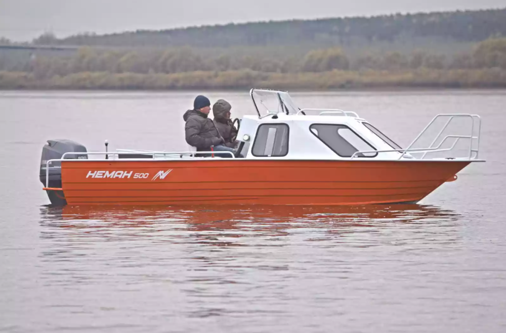 Алюминиевый катер Неман-500 (каютный) в Калуге