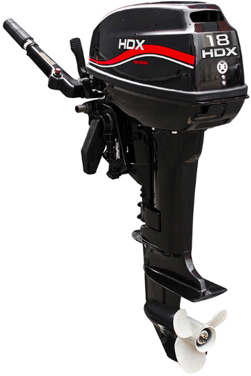 Лодочный мотор 2-х тактный HDX R series TE 18 BMS в Калуге