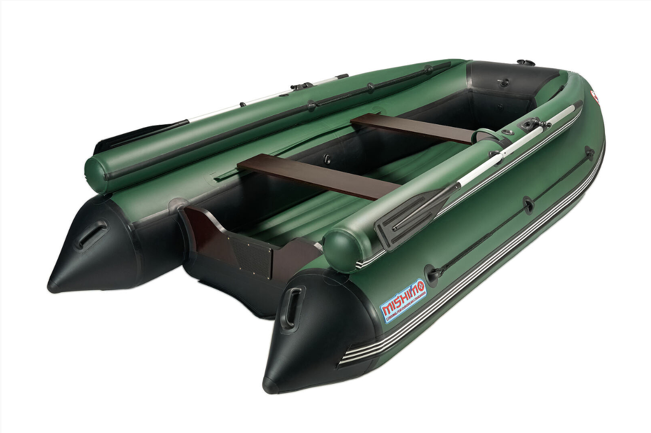 КОМПЛЕКТ ЛОДКА MISHIMO FAMILY LITE 370 + МОТОР MARLIN MP 9.9 AMHS PROLINE FORCE в Калуге