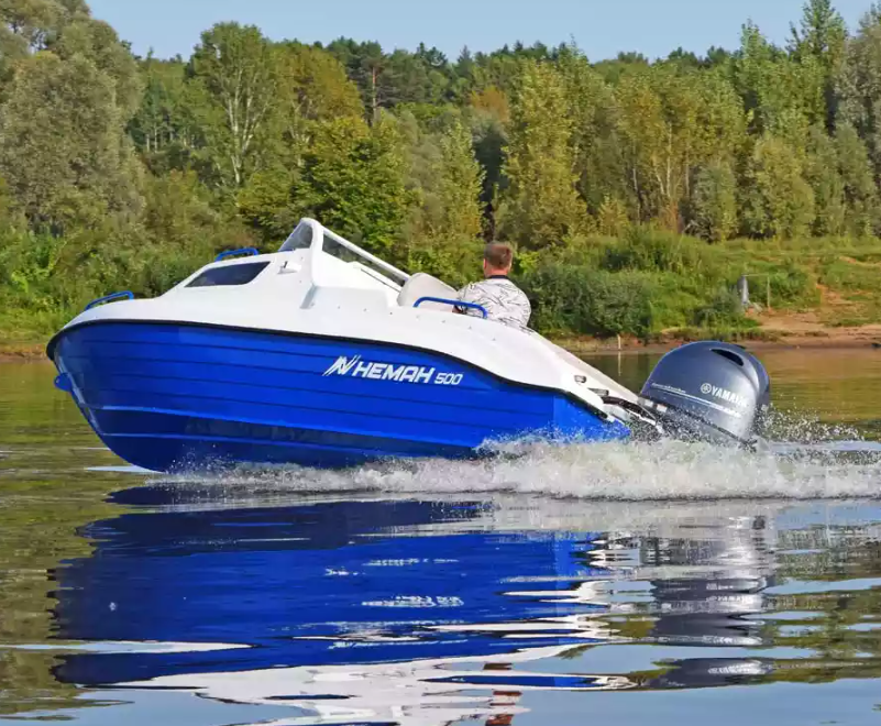 Комбинированный катер Neman-500 с каютой в Калуге