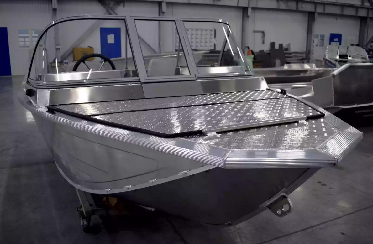 Алюминиевый катер Неман-450 DC NEW без покраски в Калуге