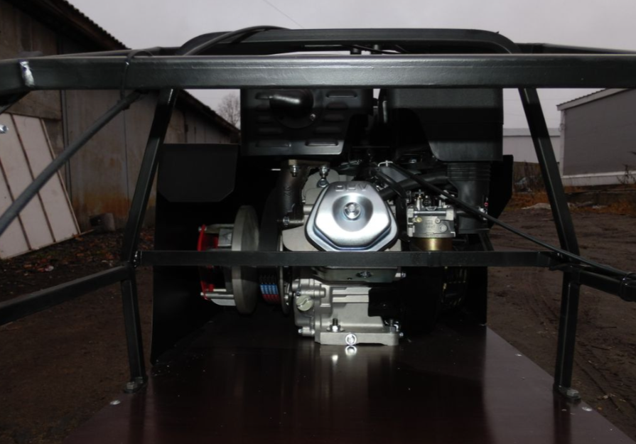 Мотобуксировщик AhtaR Зима 15 л/с с вариатором в Калуге