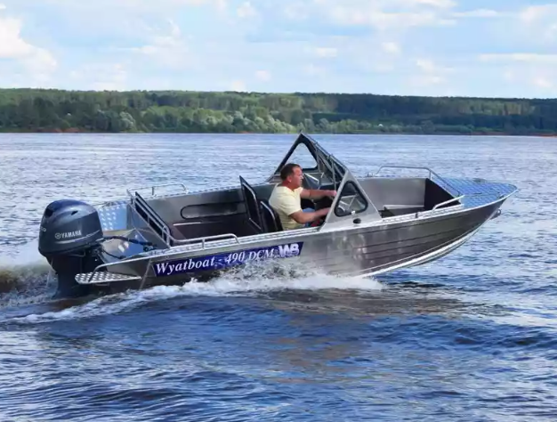 Алюминиевый катер Wyatboat-490 DCM Pro в Калуге