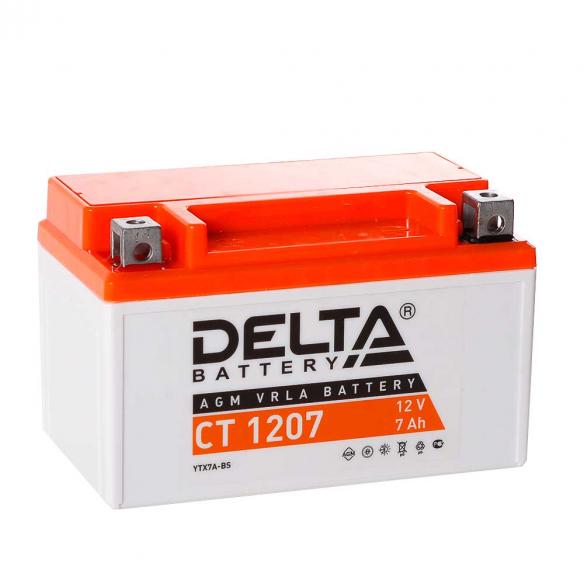 Аккумулятор Delta CT 1207 (12V / 7Ah) в Калуге