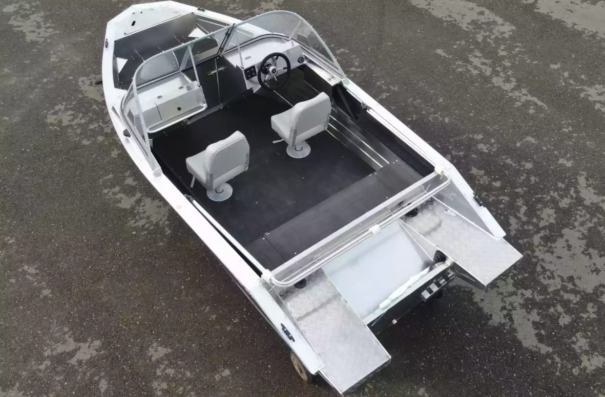 Алюминиевый катер Неман-450 DC NEW без покраски в Калуге