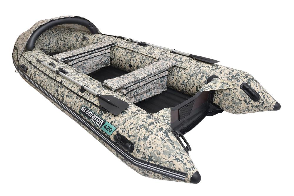 НАДУВНАЯ ЛОДКА GLADIATOR E350PRO в Калуге